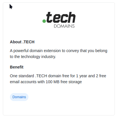 How to get a free .tech domain, connect it to GitHub pages and get a free SSL certificate